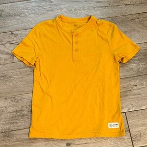 EUC GAP Kids Henley Shirt, sz L